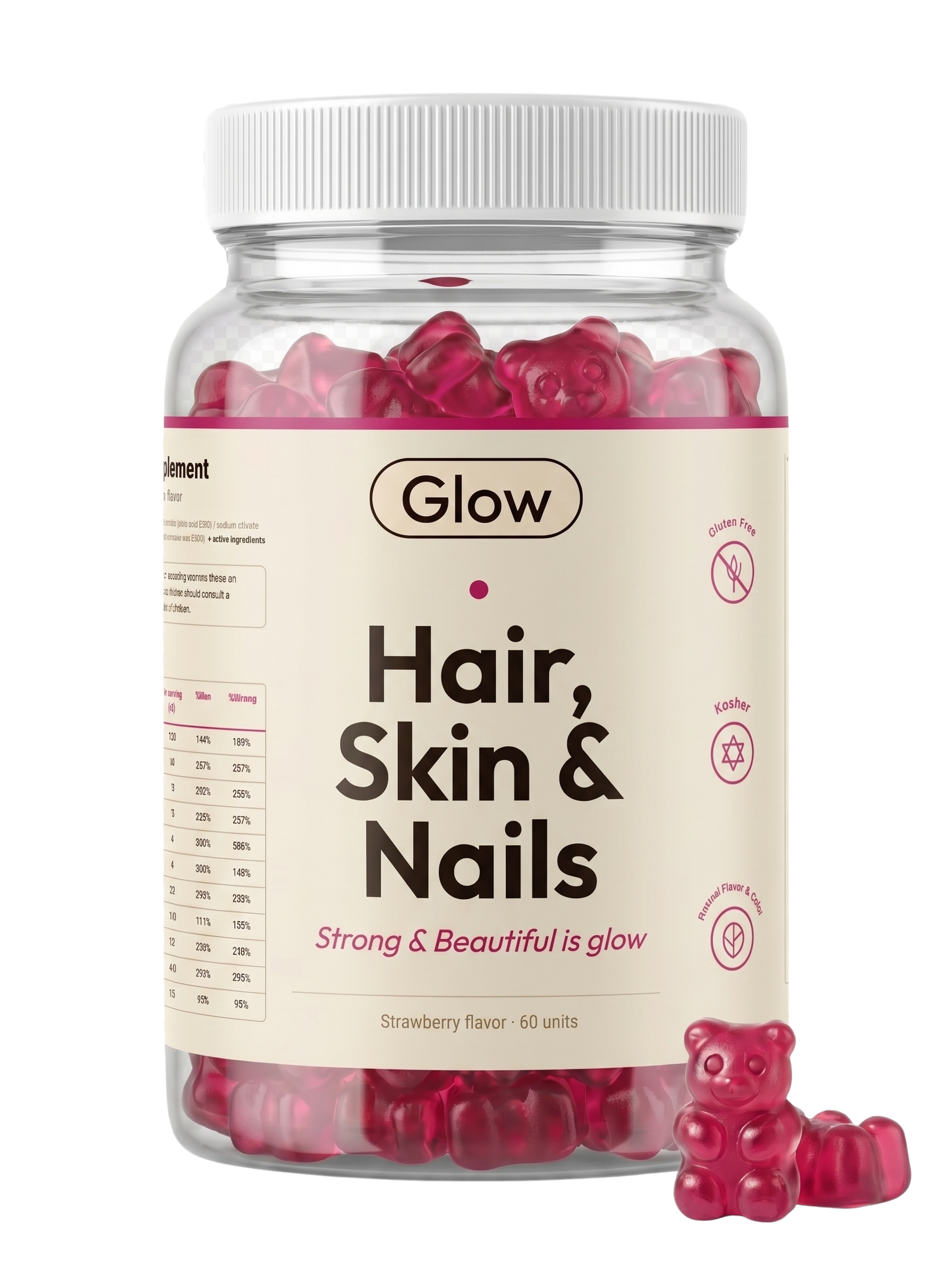 GLOW HAIR, SKIN & NAILS — גלואו שיער, עור וציפורניים