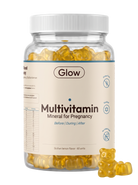 GLOW MULTIVITAMIN MINERAL FOR PREGNANCY · מולטי ויטמין מינרל לנשים בהריון